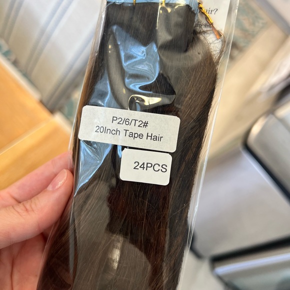 Yilite 20” extensions. 100% remy human hair. Still sealed in original package. - Picture 6 of 8